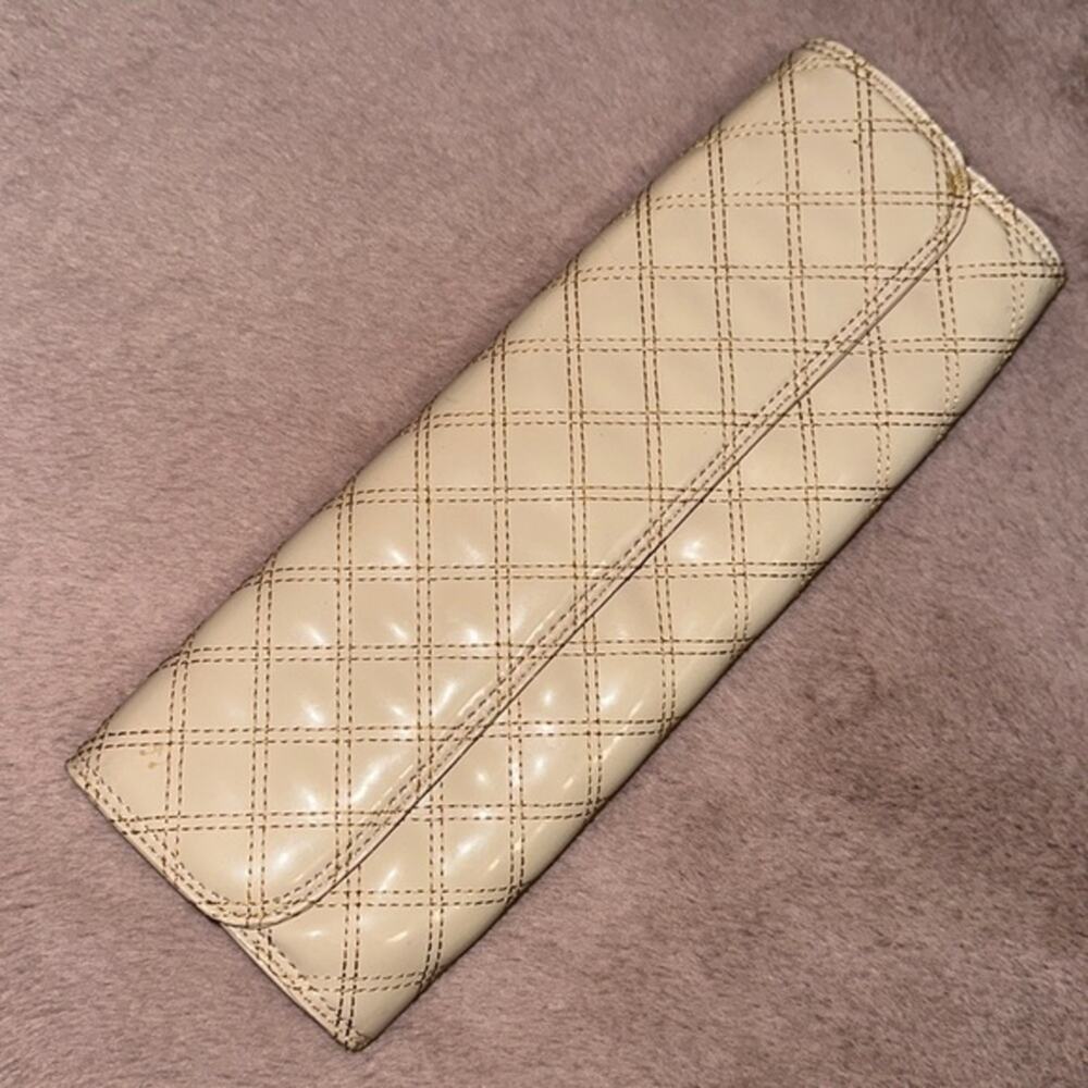 GAP Clutch Bag Patent Style Faux Leather